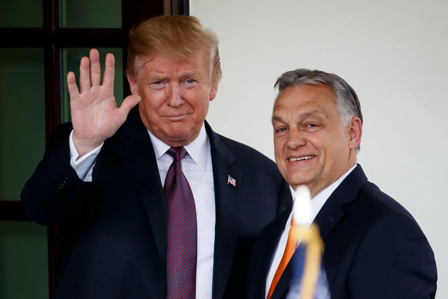USA president Donald Trump ja Ungari peaminister Viktor Orbán.