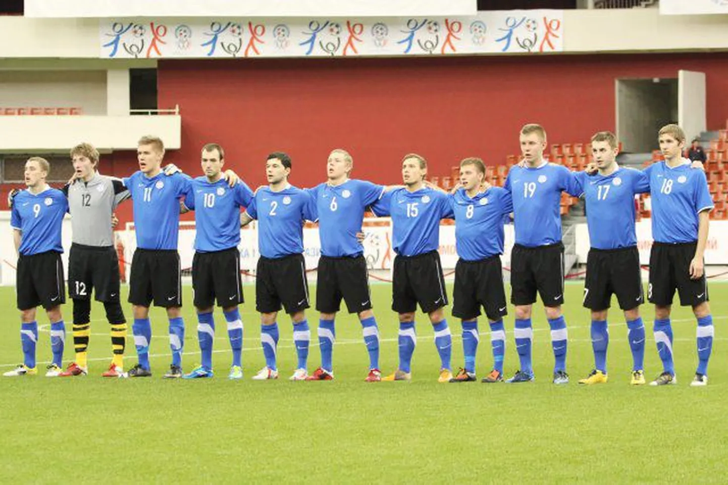 Eesti U-21 koondis.