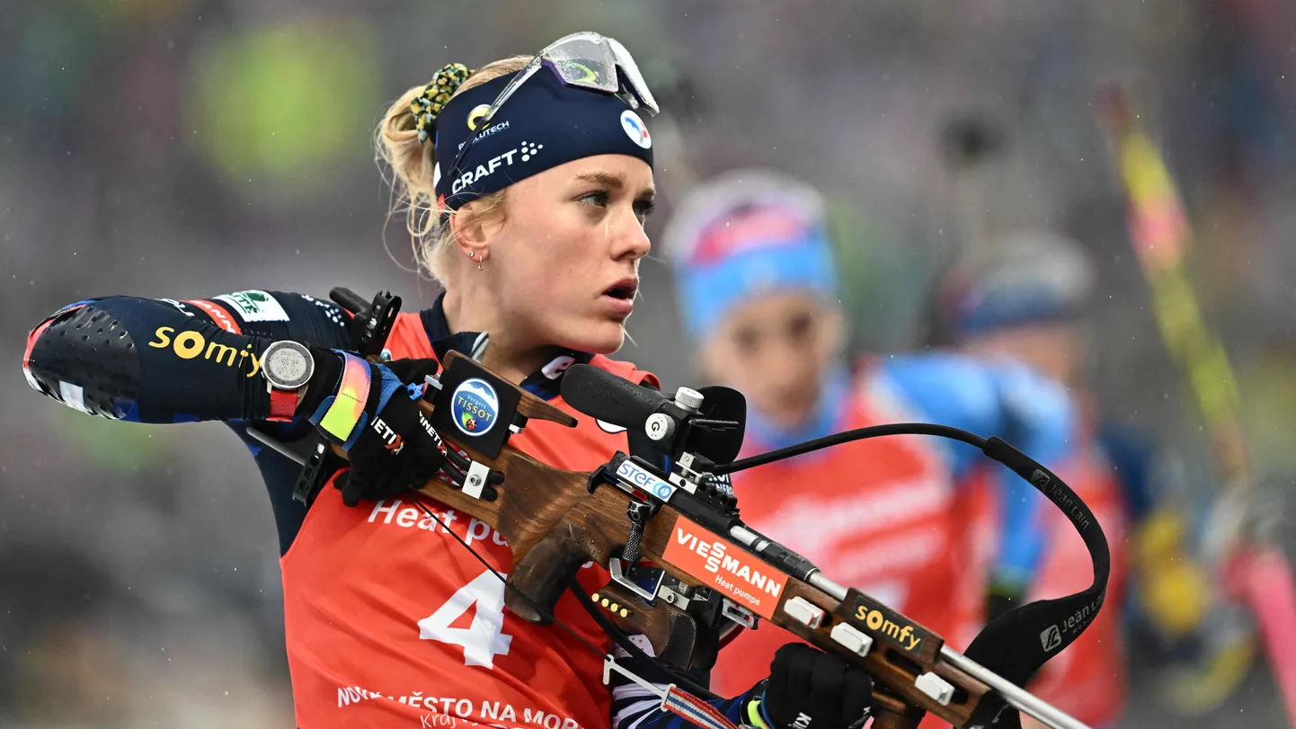 Sophie Chauveau veebruaris Nove Mestos peetud MMil.