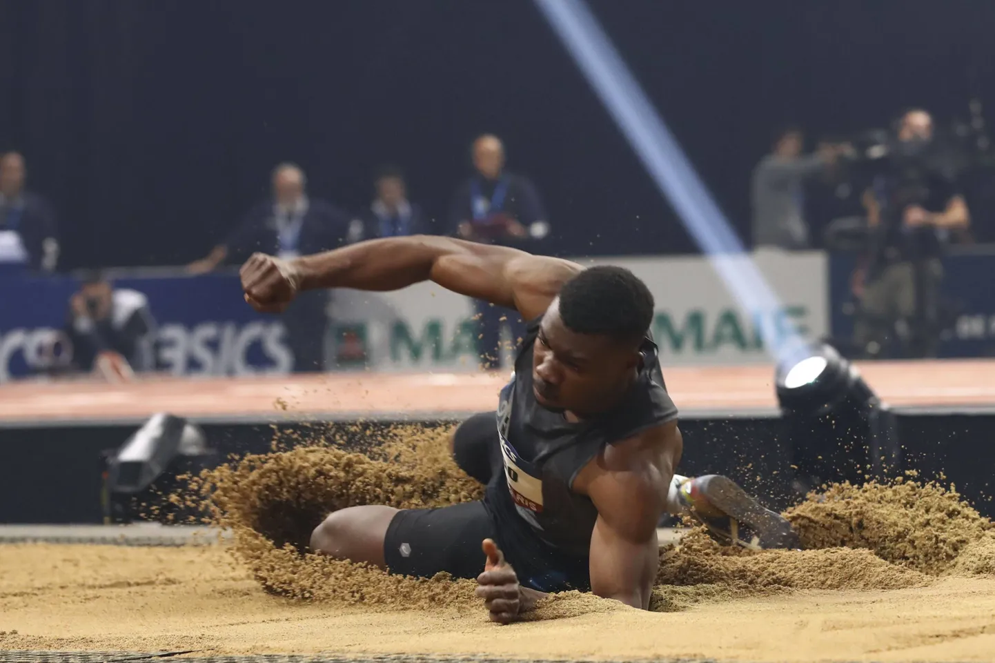 Burkina Faso kolmikhüppaja Hugues Fabrice Zango.