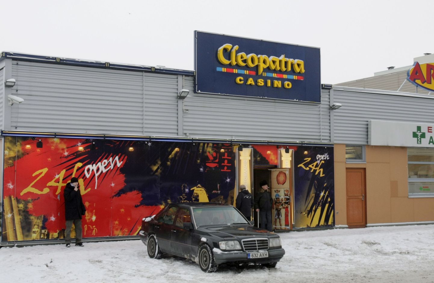 Cleopatra Casino mänguautomaadikasiino Tallinnas.