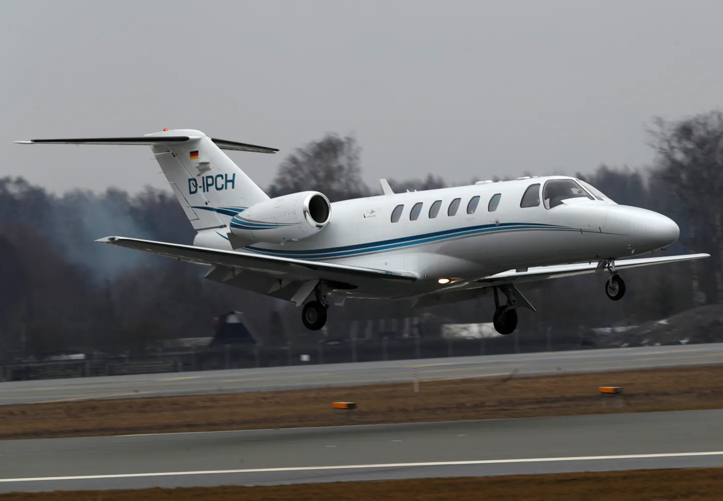 Väikelennuk Cessna 525A. Foto on illustratiivne.