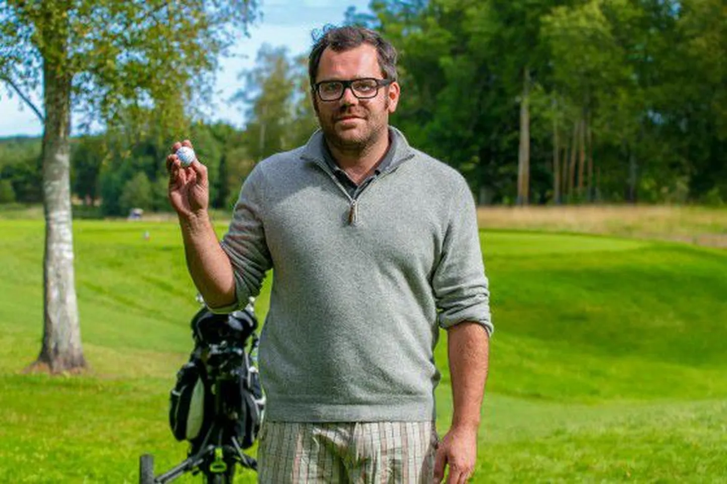 Valgeranna golfiklubi liige Siim Sildmäe lõi Eesti meistrivõistlustel ajaloolise hole-in-one'i.