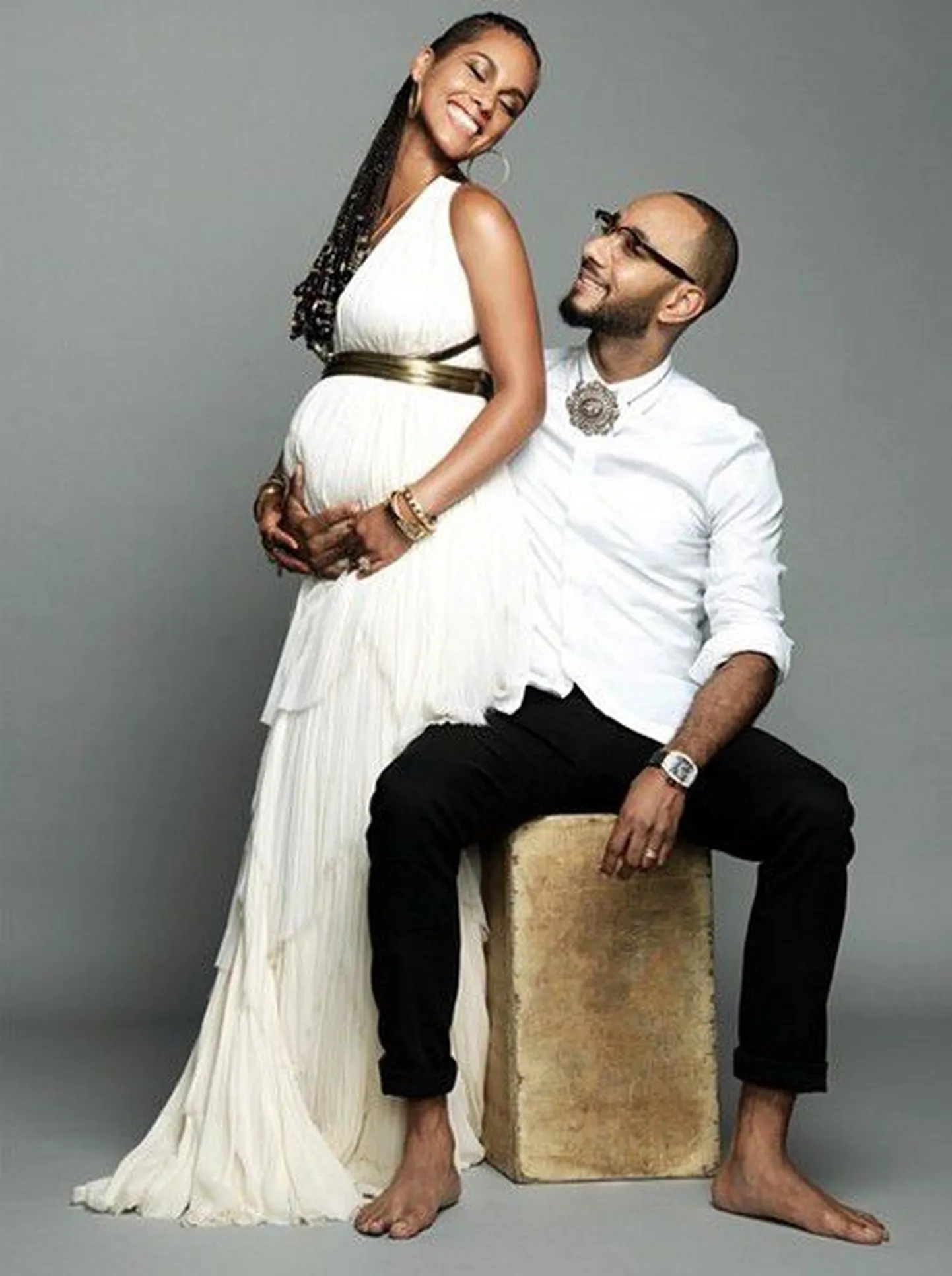 Alicia Keys ja Swizz Beatz ootavad teist last