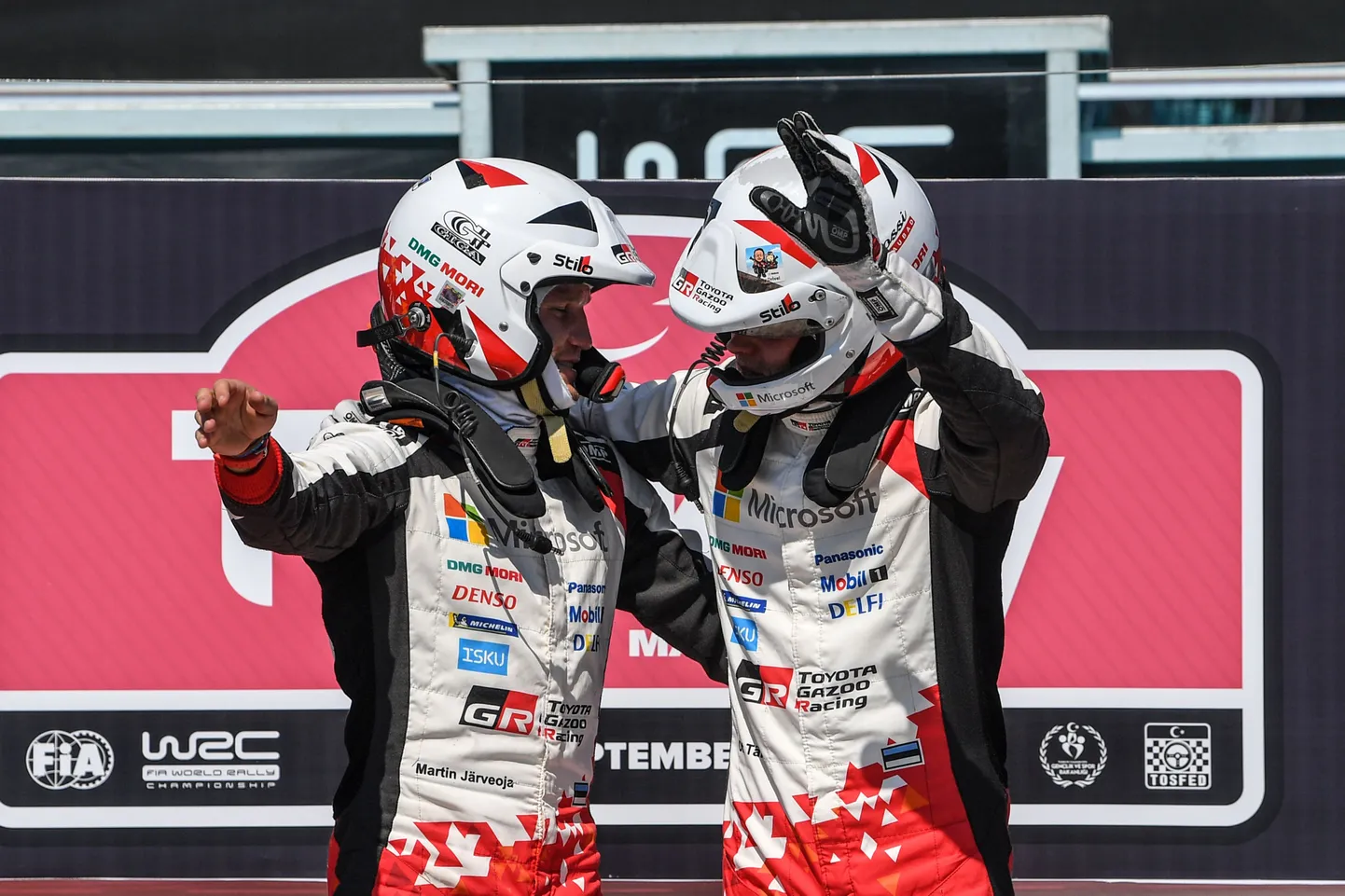 Ott Tänak ja Martin Järveoja.
