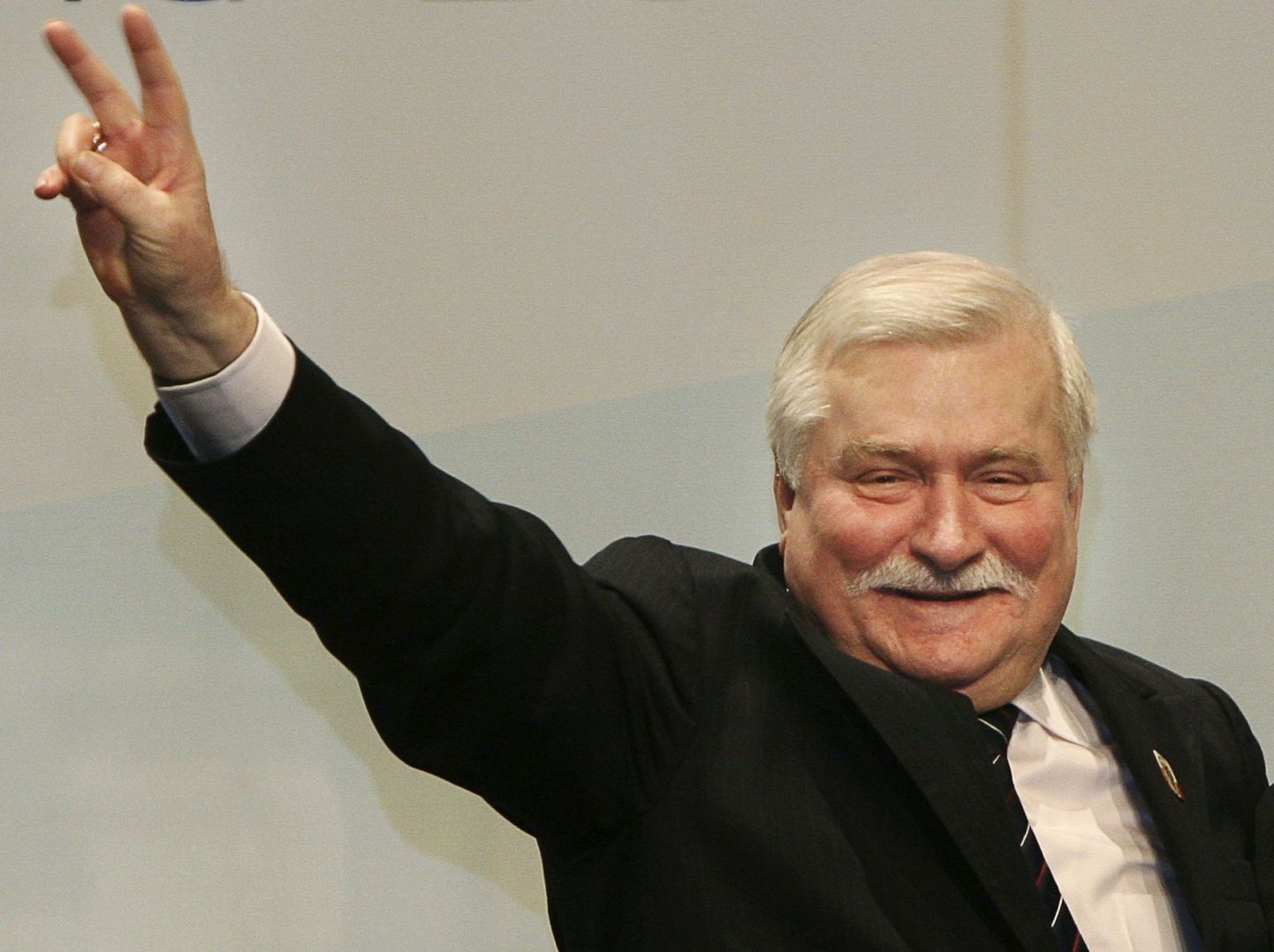 Poola endine president ja Nobeli rahupreemia laureaat Lech Wałęsa.
