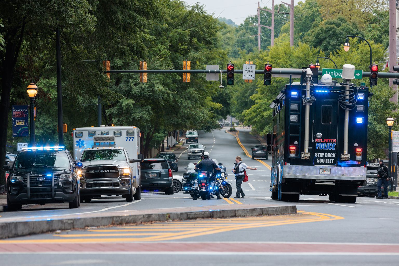 Atlanta politsei kahtlusalust otsimas.