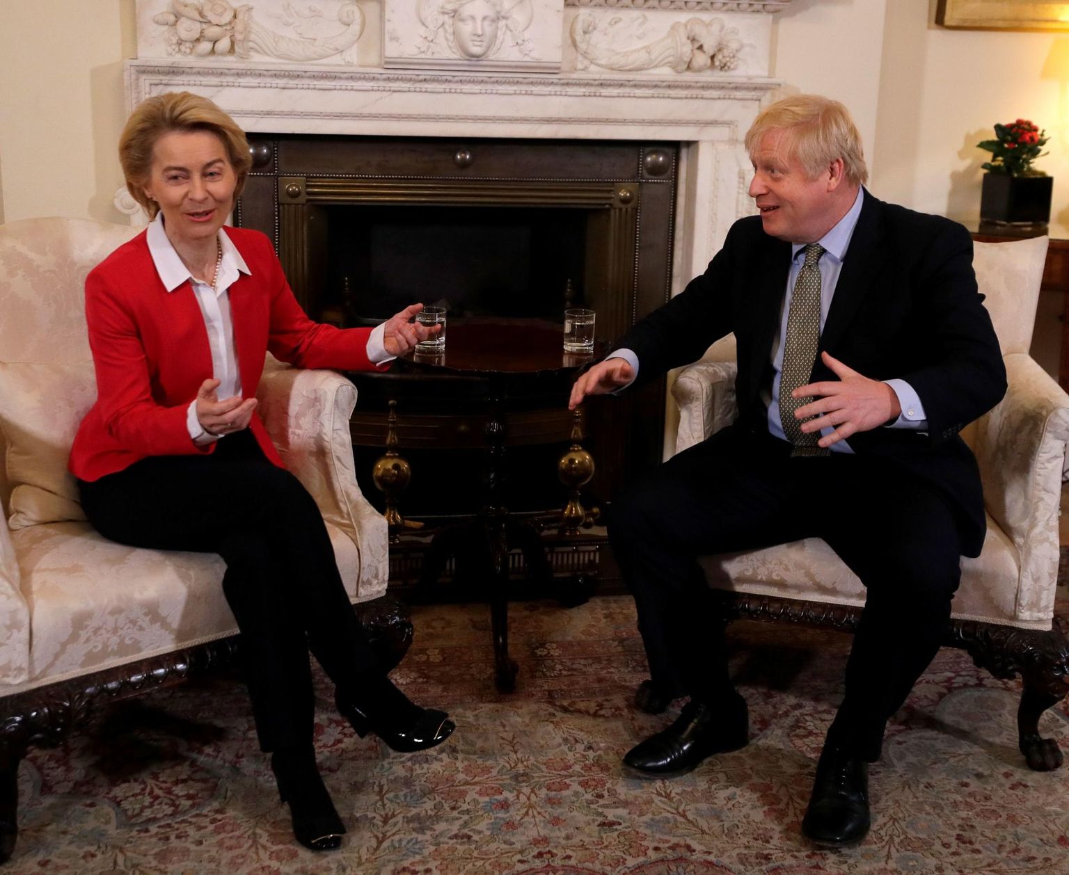 Euroopa Komisjoni president Ursula von der Leyen kohtus eile Ühendkuningriigi peaministri Boris Johnsoniga viimase ametiresidentsis Londonis.