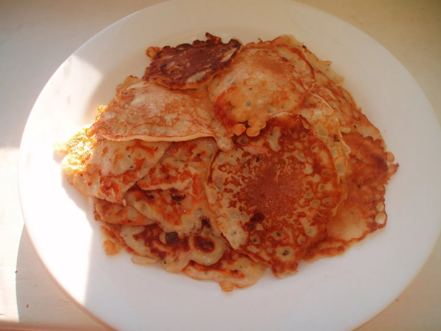 Pitsamaitselised pannkoogid