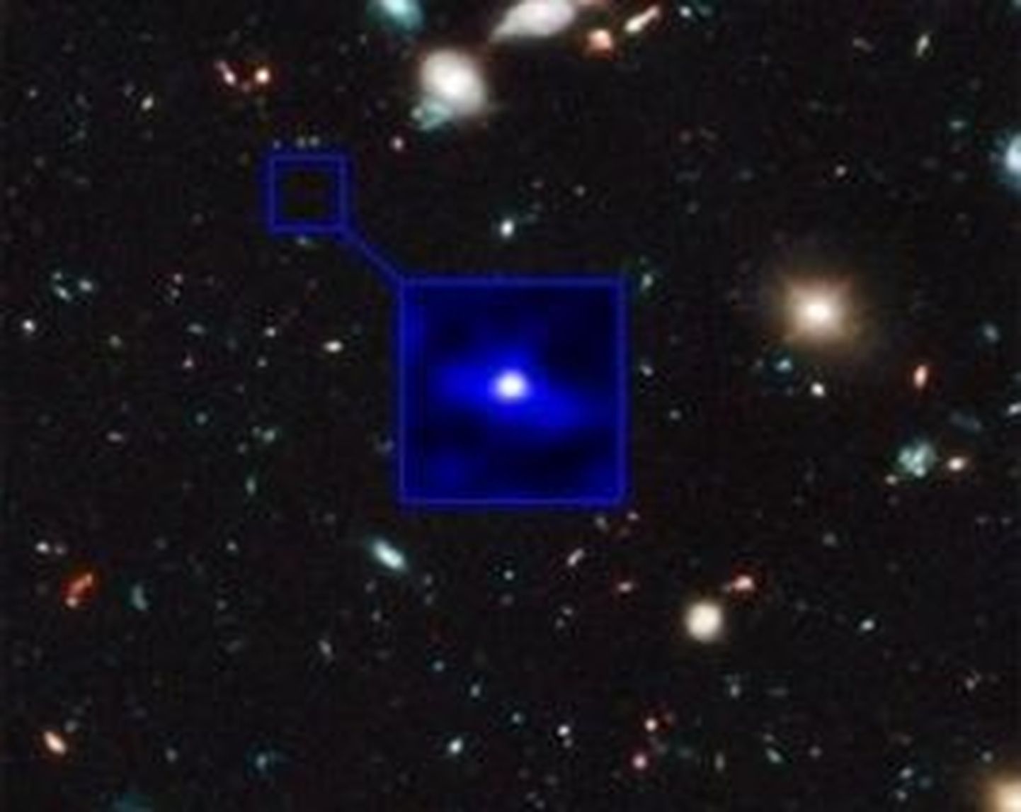 Astronoomid avastasid 13,2 miljardi aasta vanuse galaktika