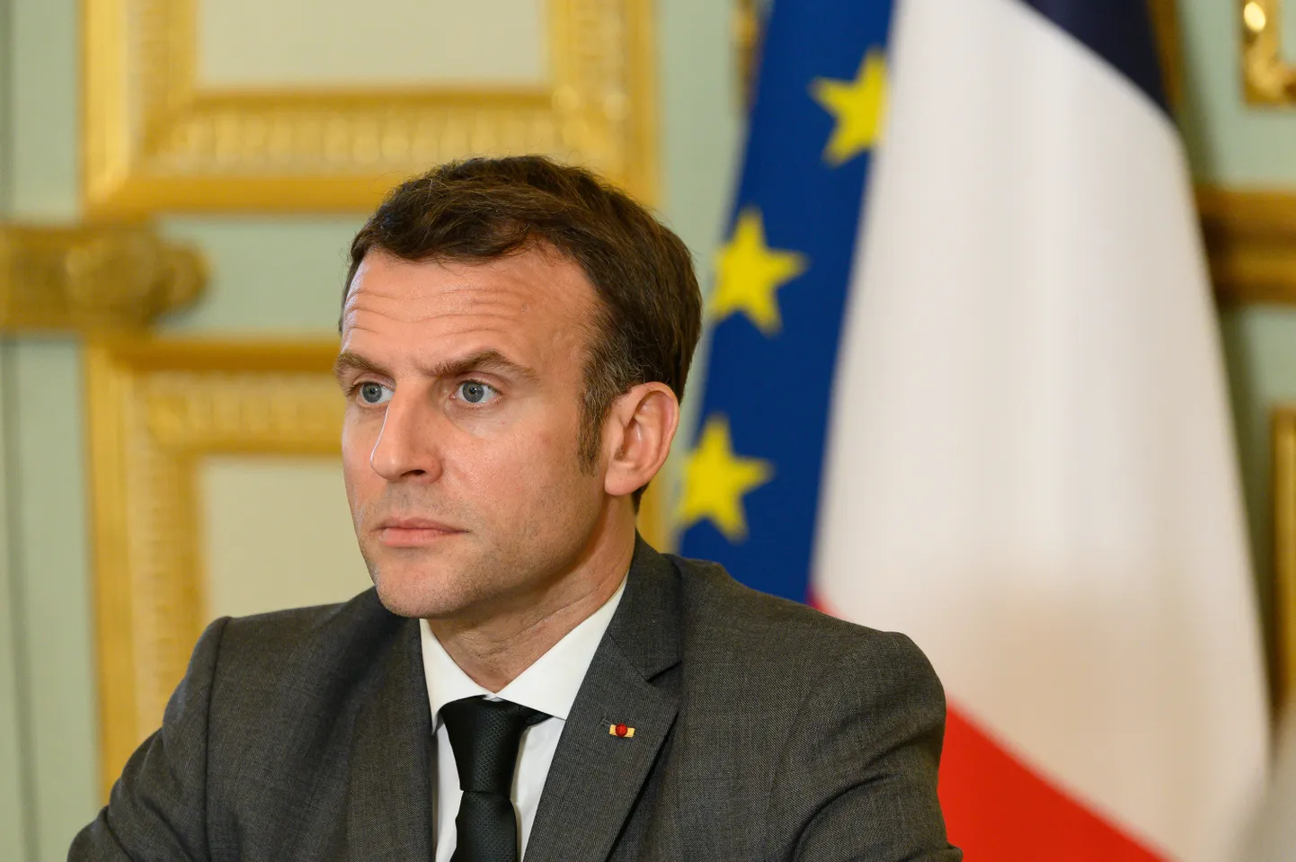 President Emmanuel Macron.