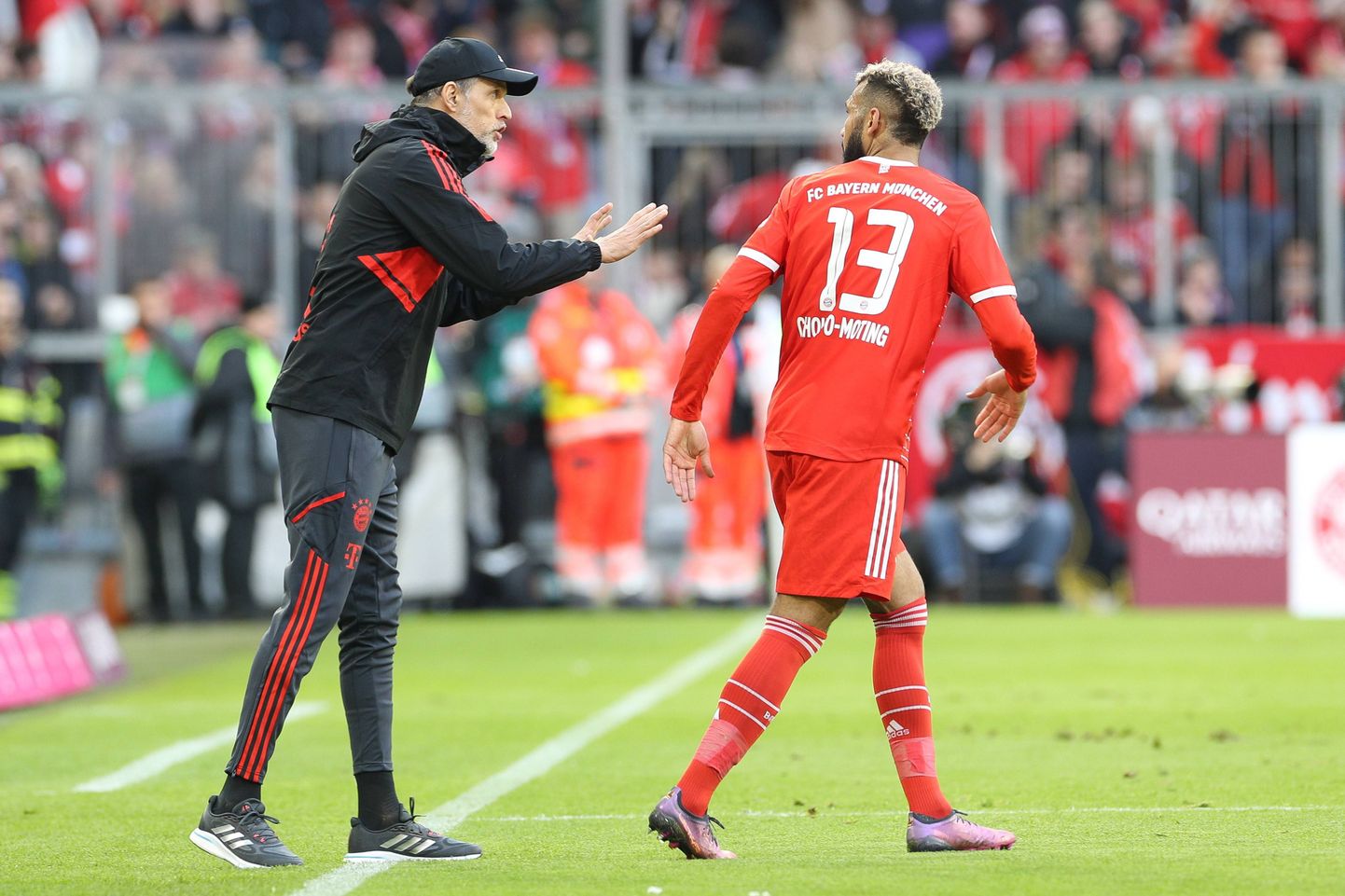 Thomas Tuchel (vasakul) tegi Müncheni Bayernis hiilgava debüüdi.