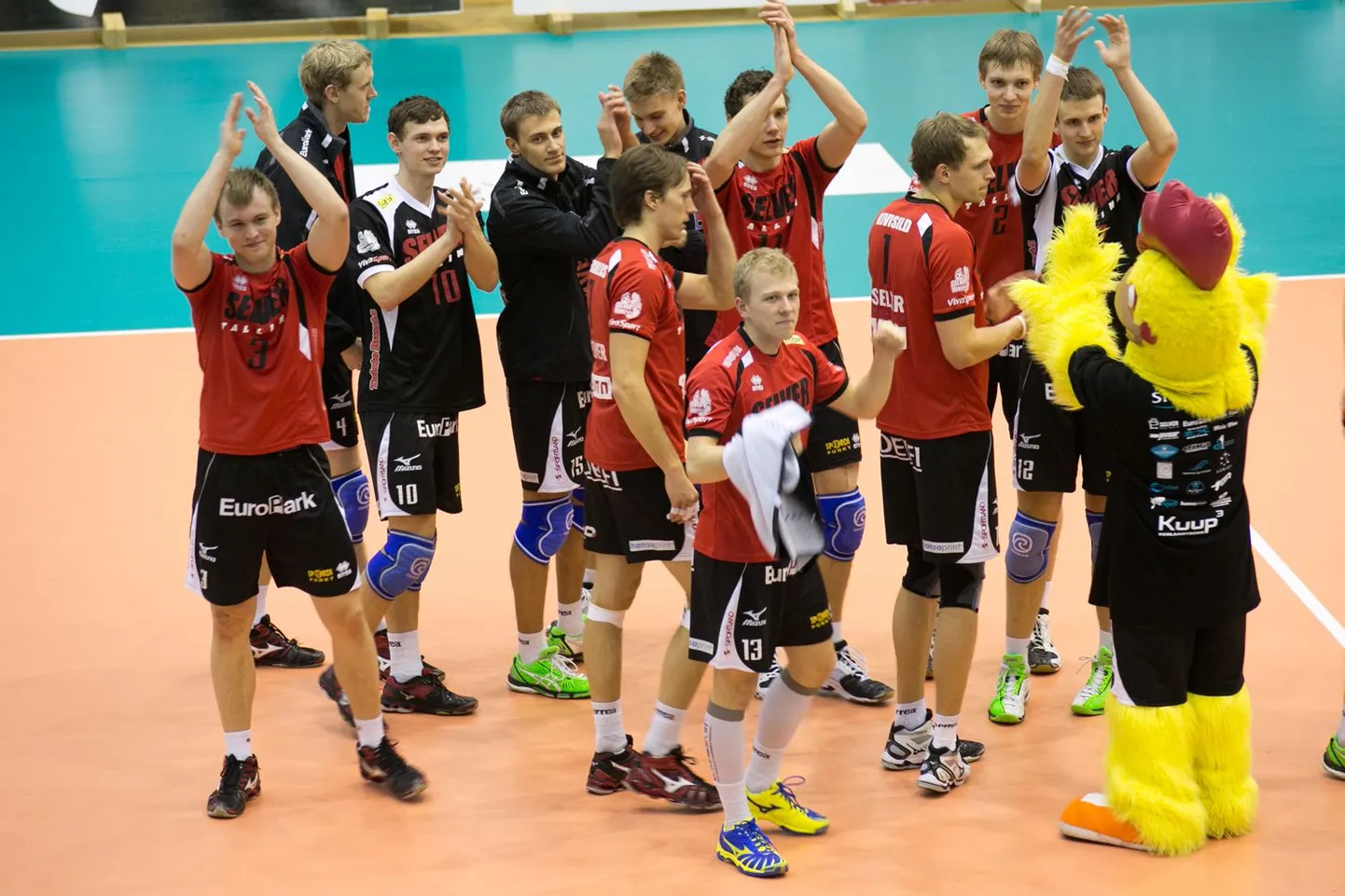 Võidukas Tallinna Selveri meeskond