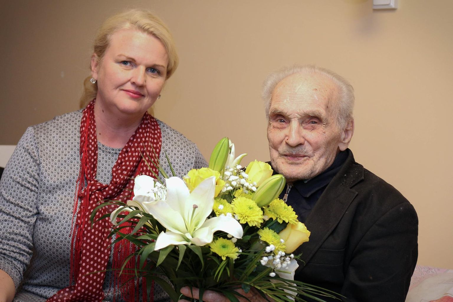 104-aastaseks saanud Hugo-Eduard Vaino.