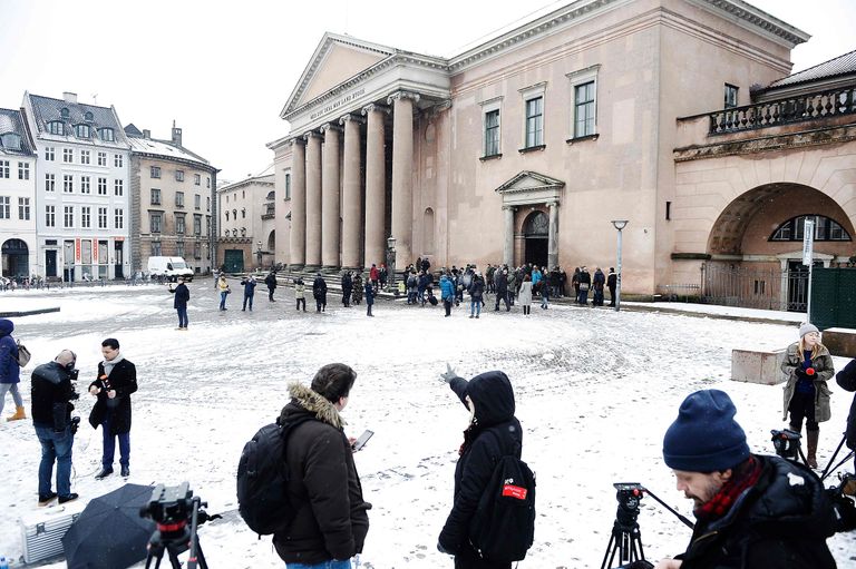 Kopenhaageni ringkonnakohtu hoone, kus peetakse Peter Madseni üle kohut