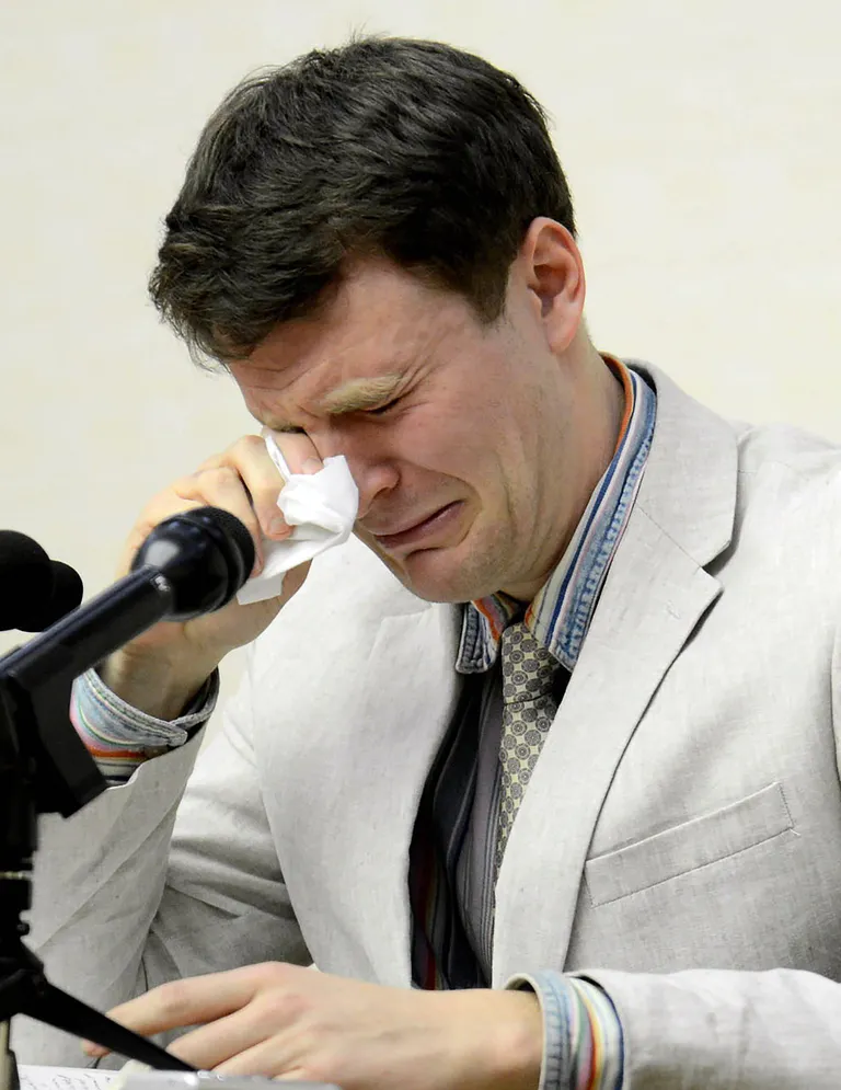 Otto Frederick Warmbier. FOTO: KCNA VIA KNS/AFP/Scanpix