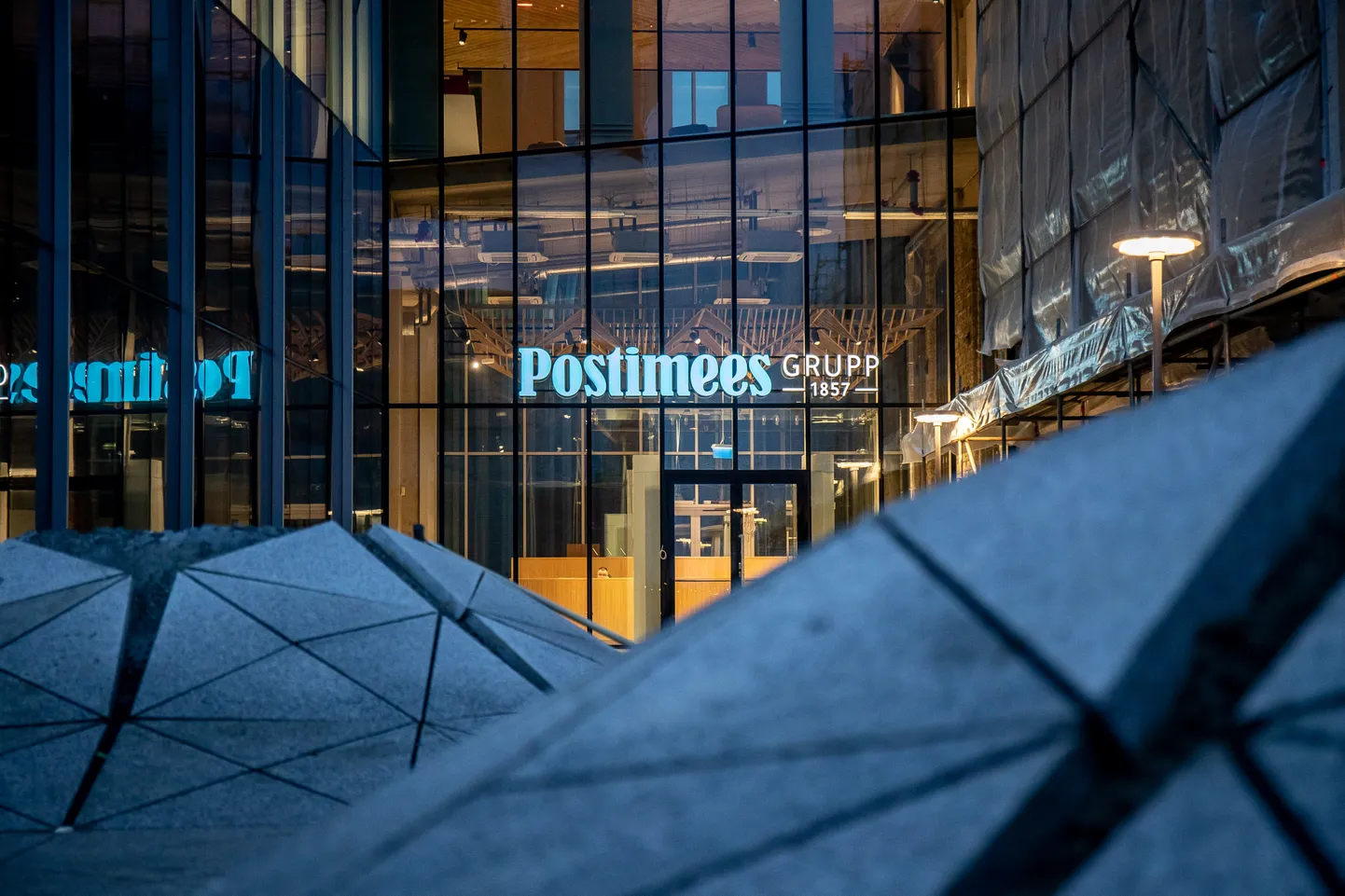 Postimehe uus maja. FOTO: SANDER ILVEST/POSTIMEES
