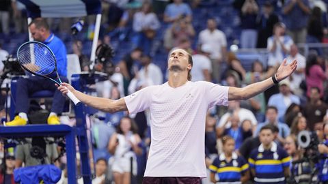 Zverev pidas USA lahtiste avaringis pea 5-tunnise lahingu: olen lihtsalt õnnelik, et edasi sain