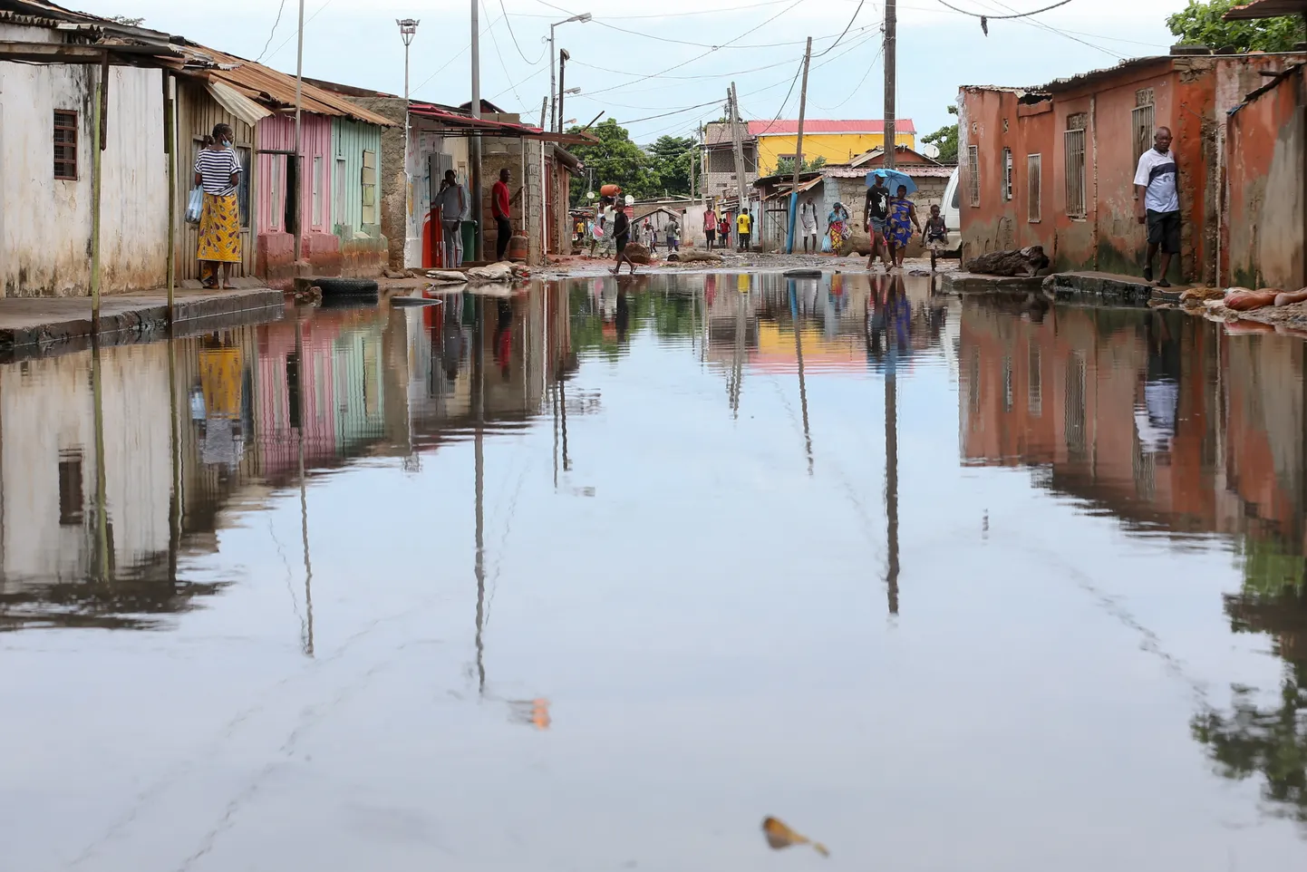 Sambizanga linnajaos Luandas.