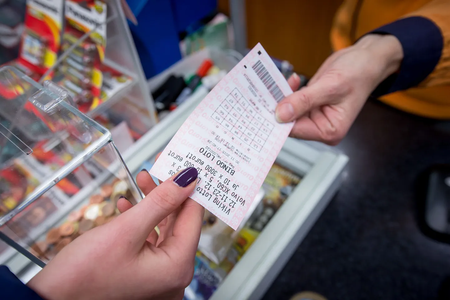 Лотерея Bingo loto.