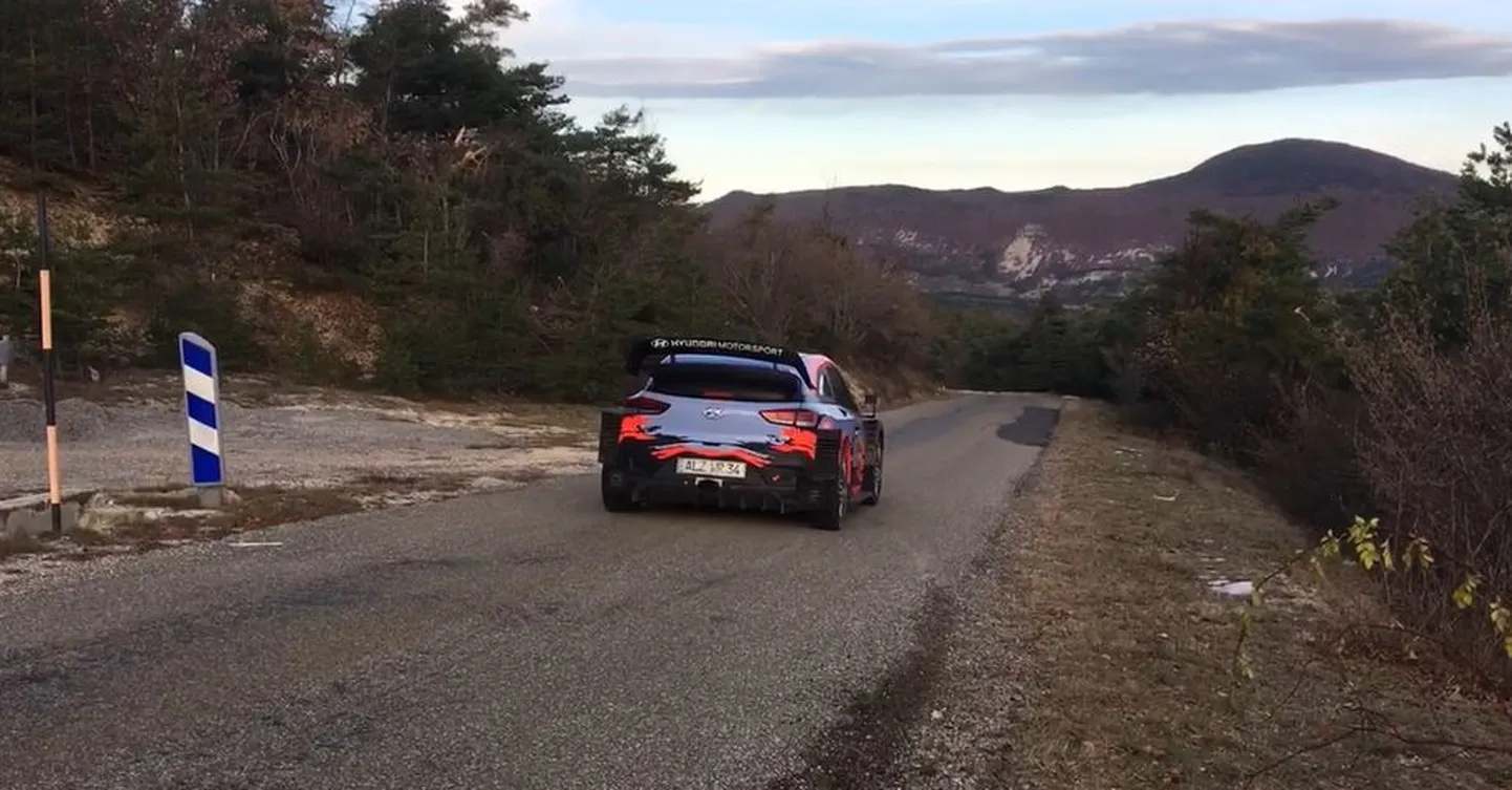 Ott Tänak Hyundai roolis