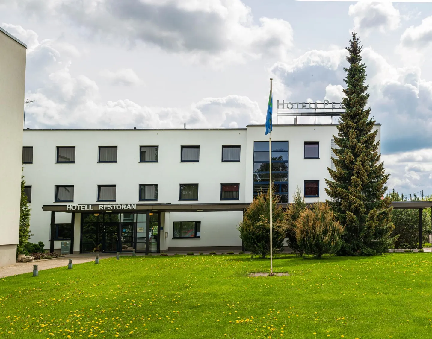 Teiste hulgas on põgenikke seni majutanud Põlva Pesa hotell.