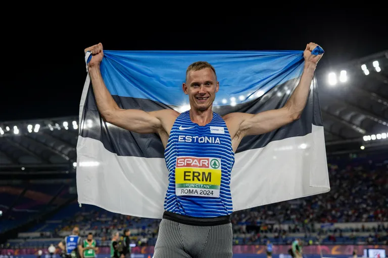 Johannes Erm tõi Eestile 26aastase pausi järel kümnevõistluse Euroopa kulla.