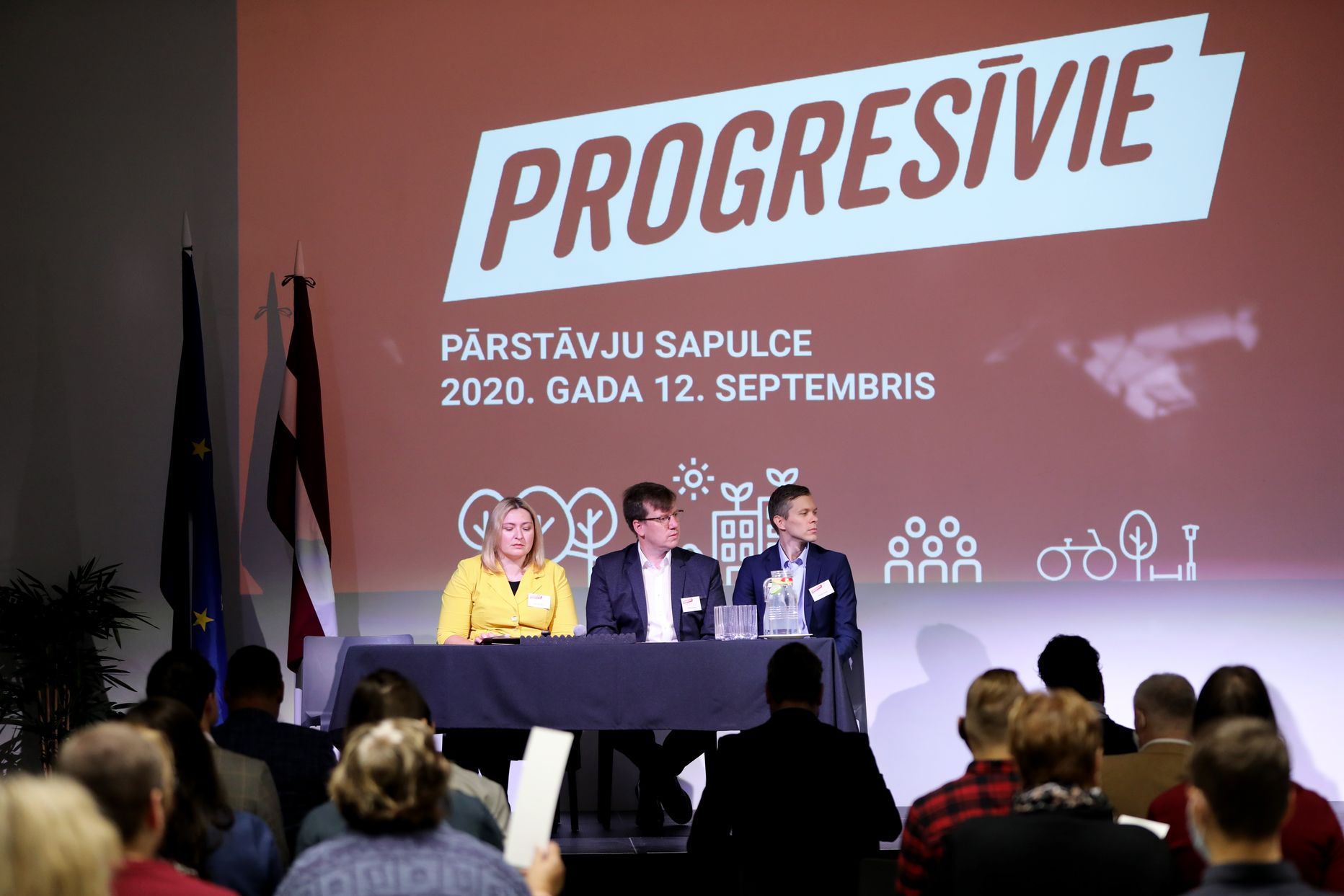 Partijas "Progresīvie" kongress.