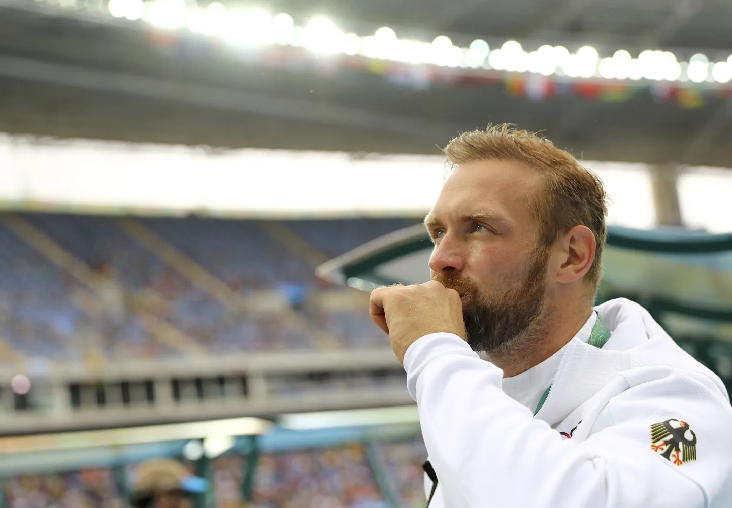 Robert Harting Rio olümpiamängude kettaheite kvalifikatsioonis.