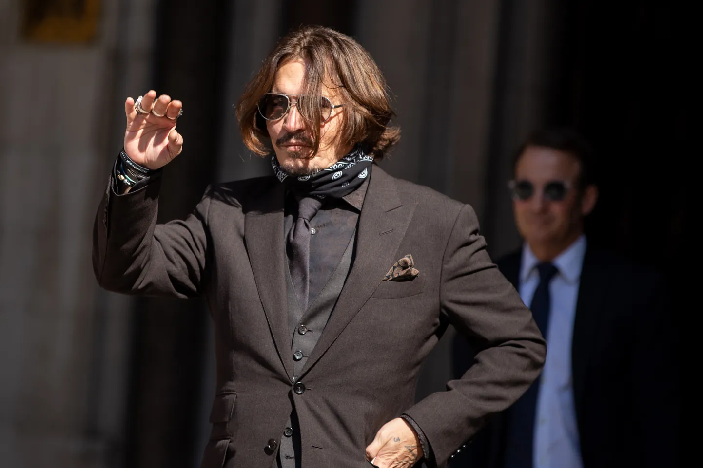 Johnny Depp 2022. aastal Londonis.