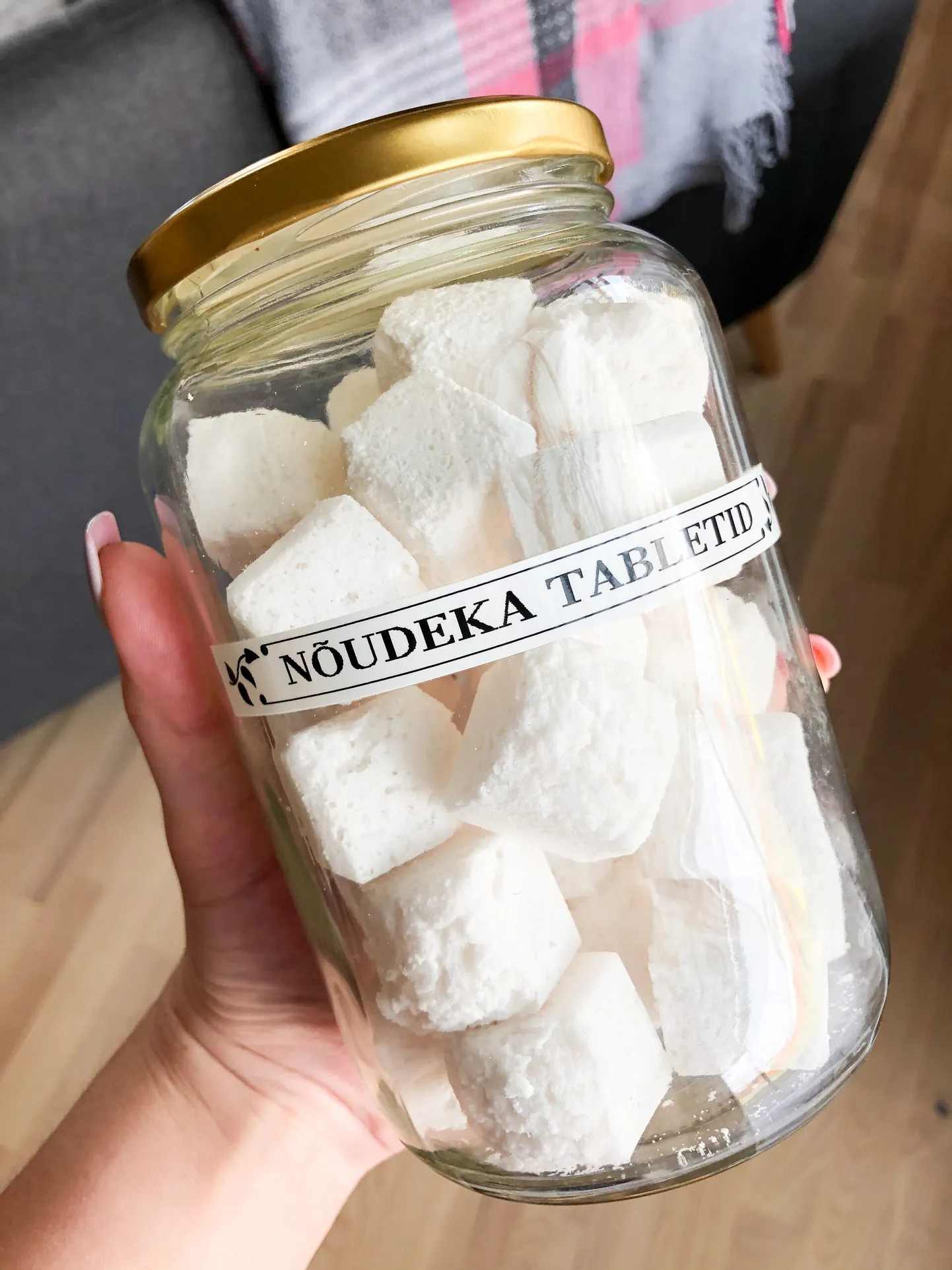 Marie Pärkma nõudepesumasina tabletid.