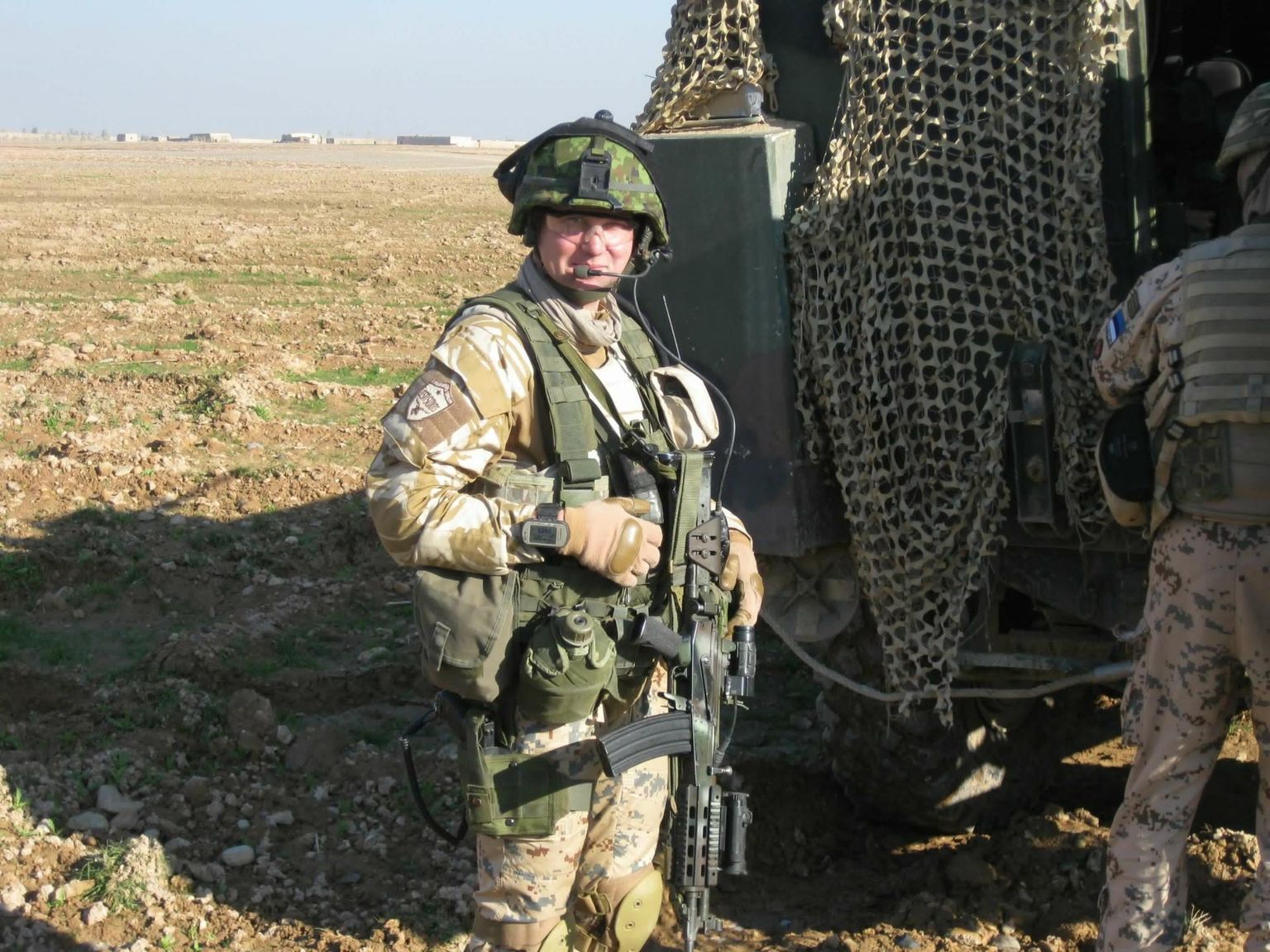 «Mul oli õnn olla kaks korda järjest kompanii veeblina Afganistanis. Peale minu on vaid üks-kaks meest seda saanud teha,» ütleb Scoutspataljoni staabiveebel Kaido Õim.