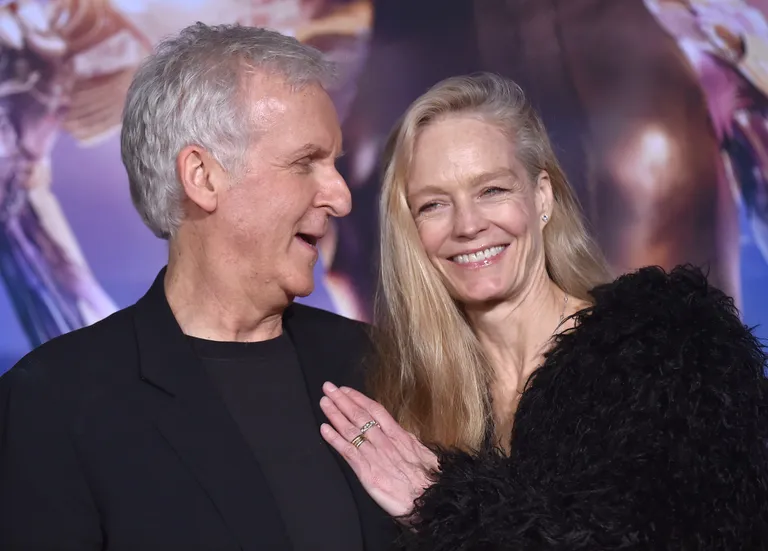 James Cameron ja Suzy Amis «Alita: Sõjaingel» esilinastusel 2019