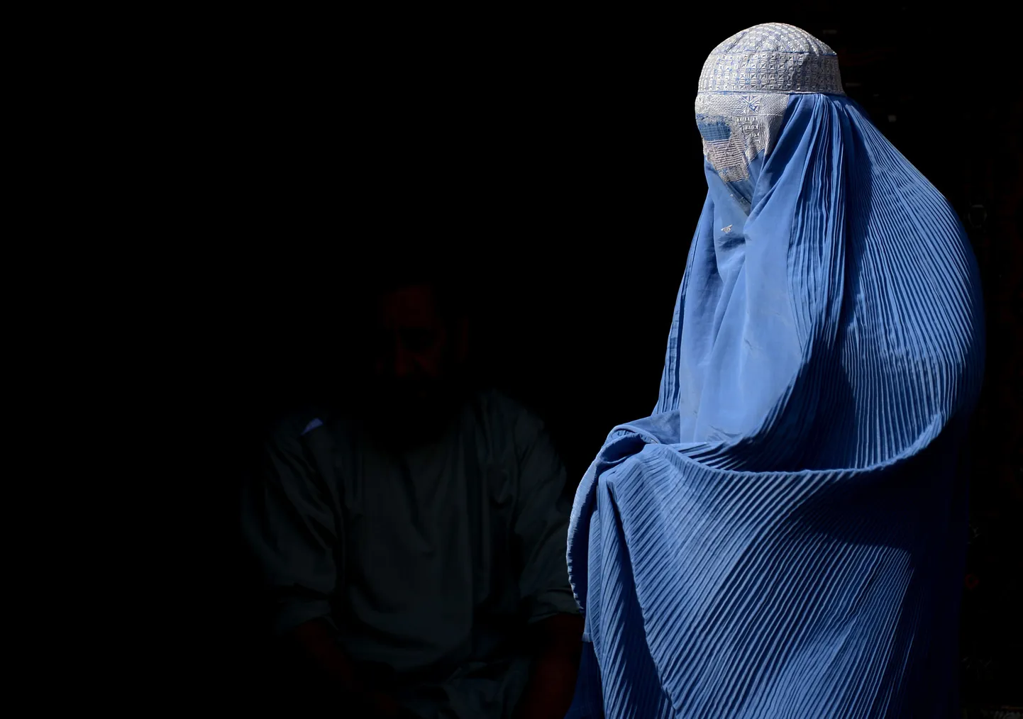 Naine burkas.