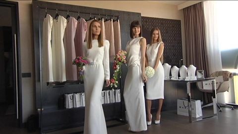 Видео: свадебные платья от Marimo