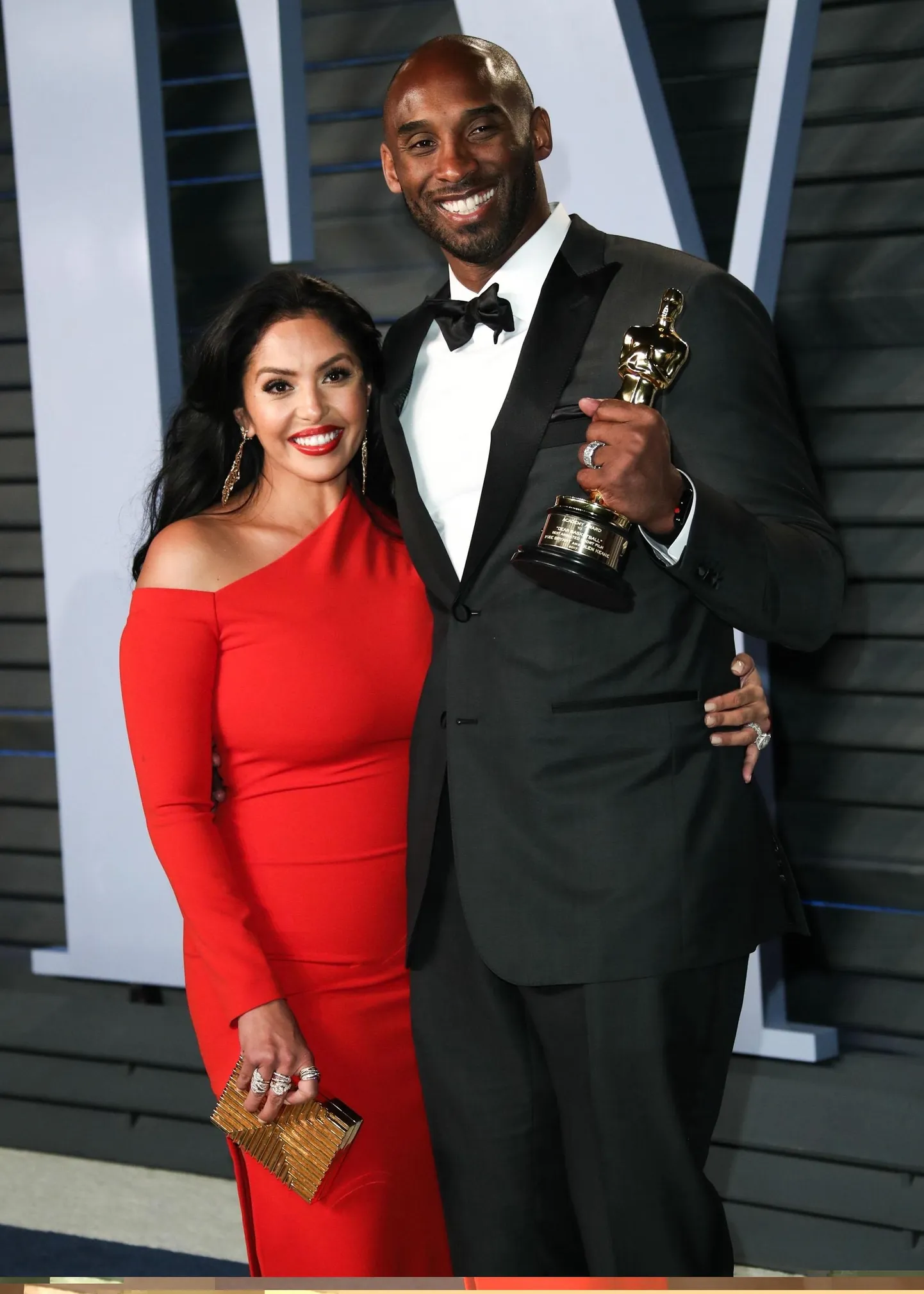 Kobe Bryant koos abikaasa Vanessaga.
