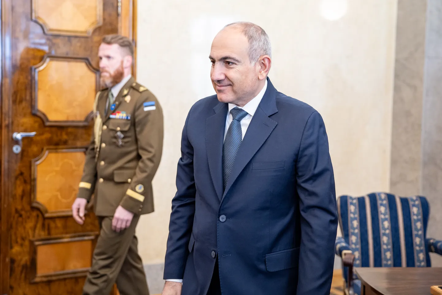Armeenia peaminister Nikol Pašinjan kohtumas president Alar Karisega Kadriorus.