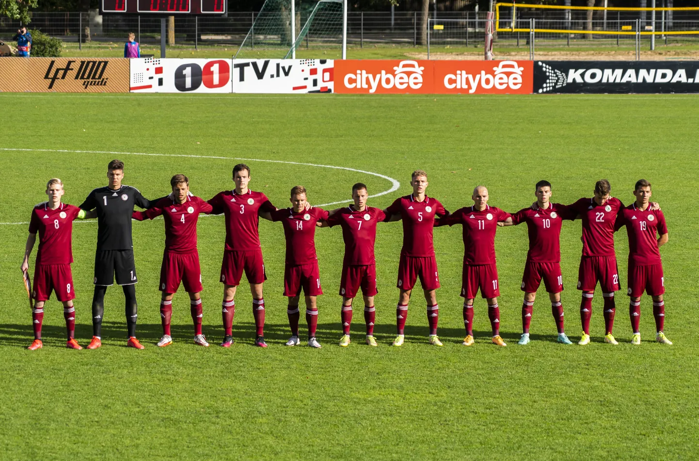 Latvijas U-21 izlases futbolisti
