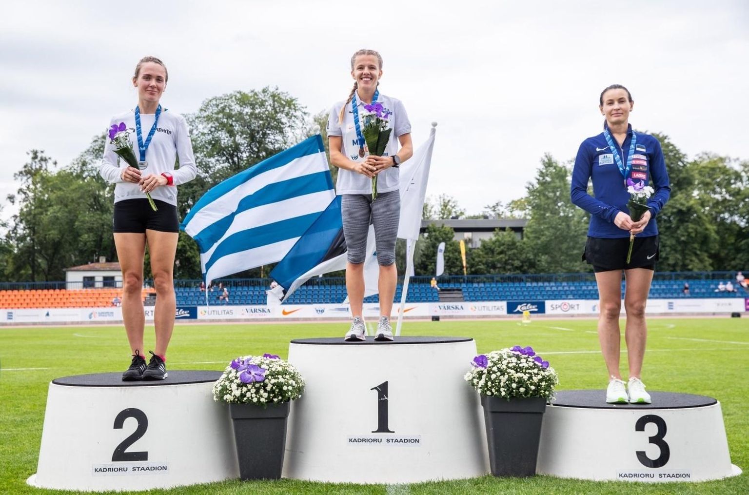Johanna Ardel võitis Eesti meistrivõistlustel 3000 meetri takistusjooksu. 