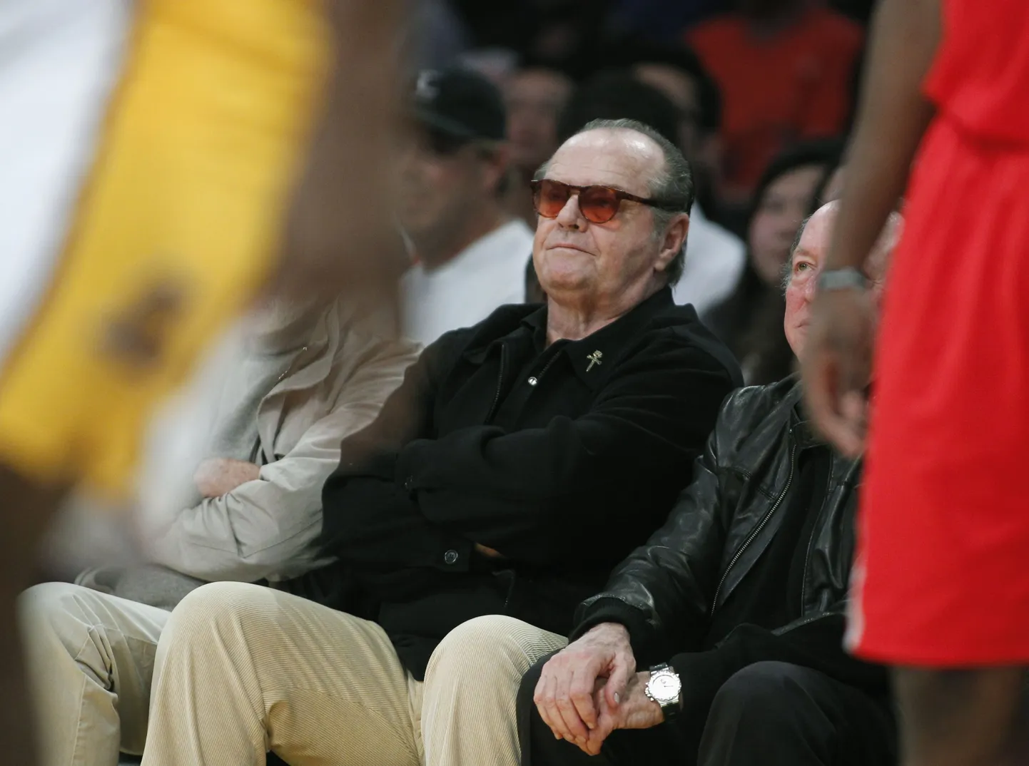 Jack Nicholson Lakersi mängul.