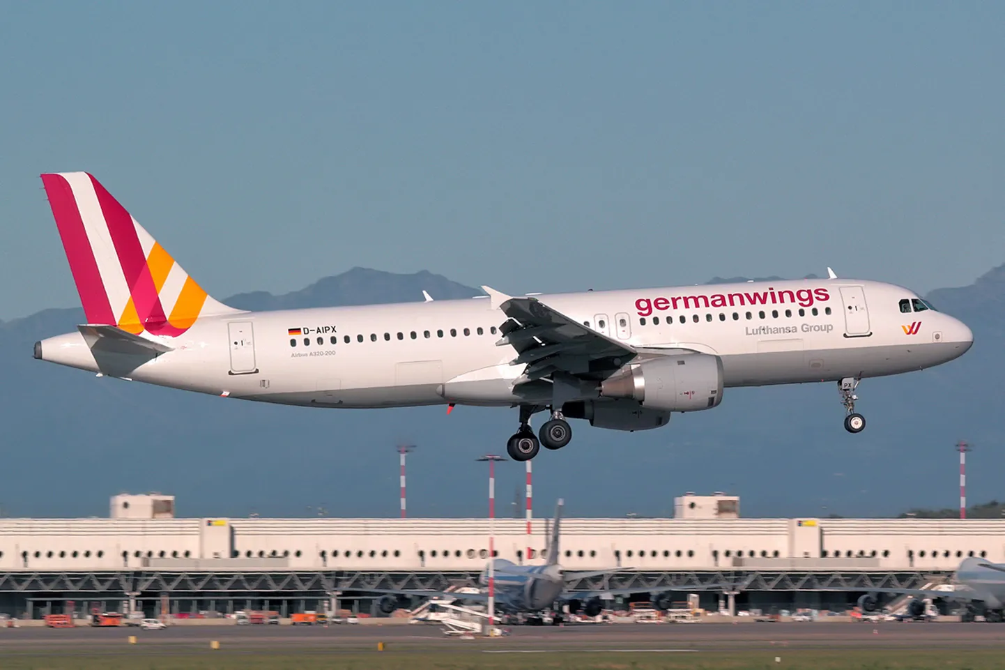 Germanwingsi reisilennuk Airbus A320.
