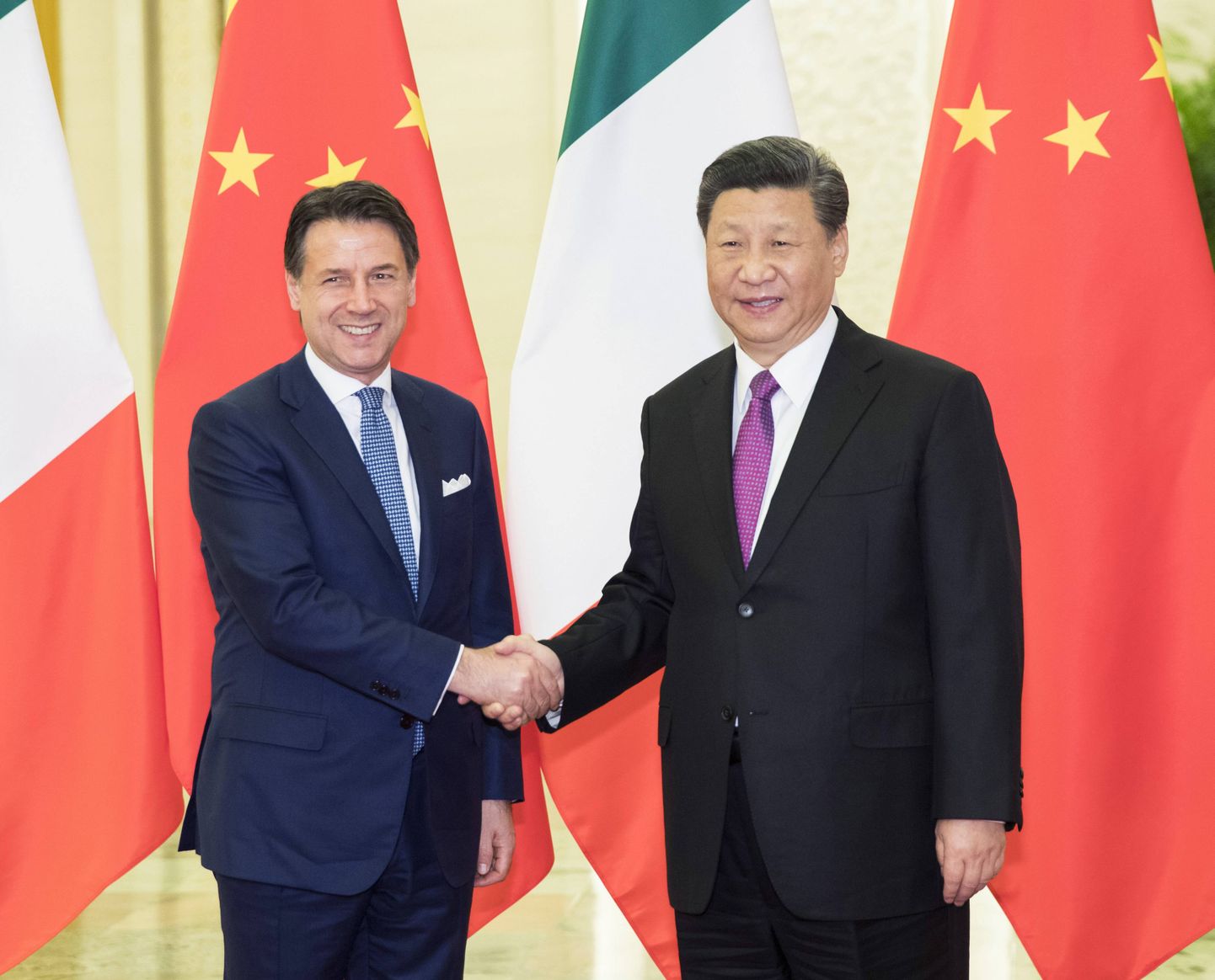 Hiina president kohtub Itaalia peaministriga (aprill 2019)