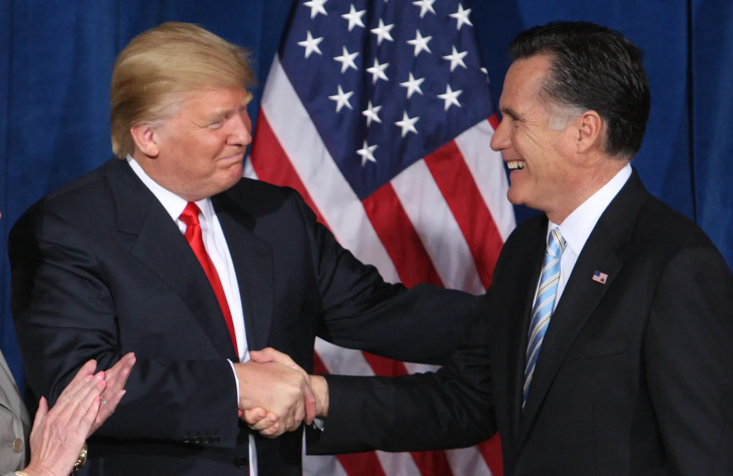 Donald Trump ja Mitt Romney