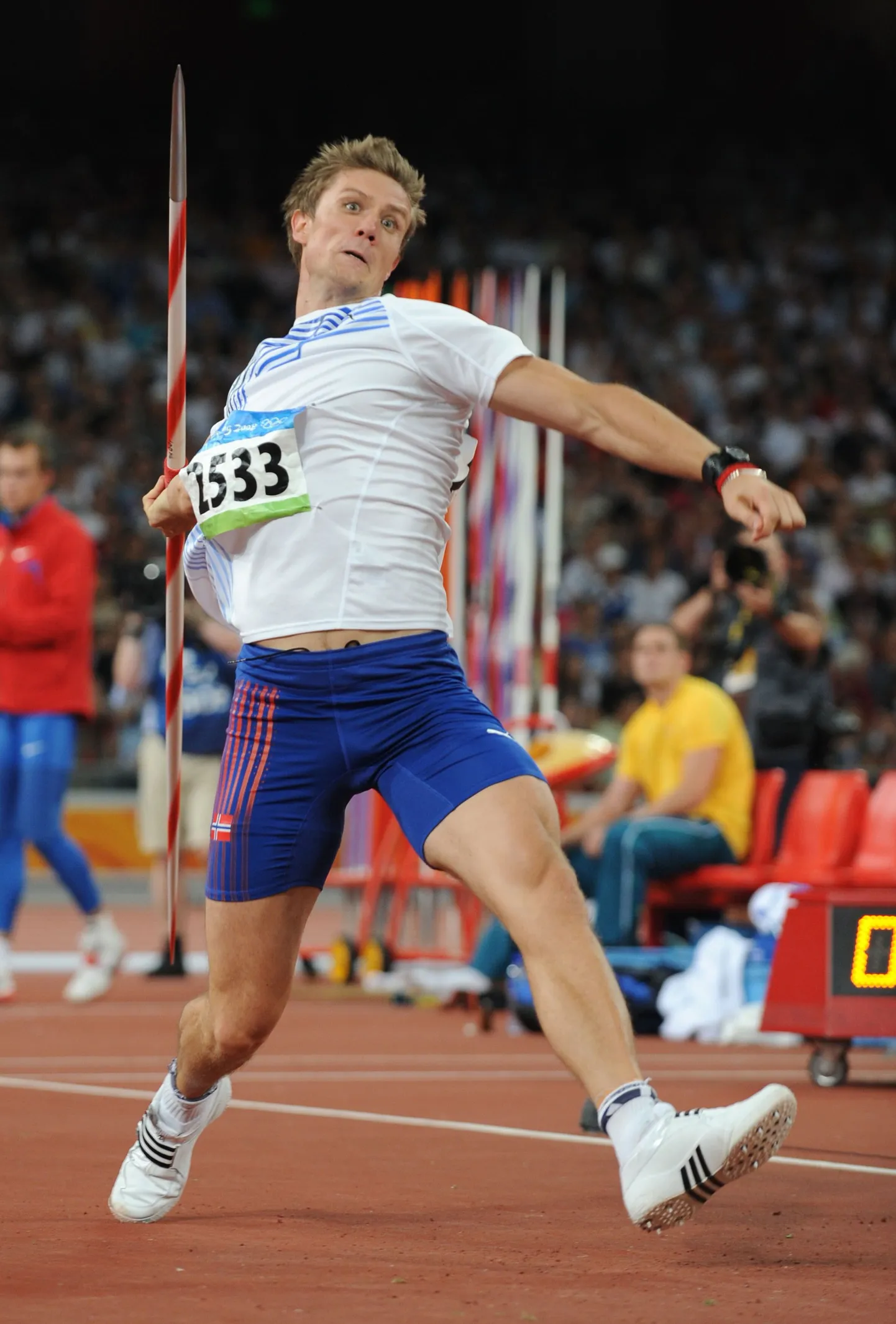 Andreas Thorkildsen võitis kuldmedali meeste odaviskes.