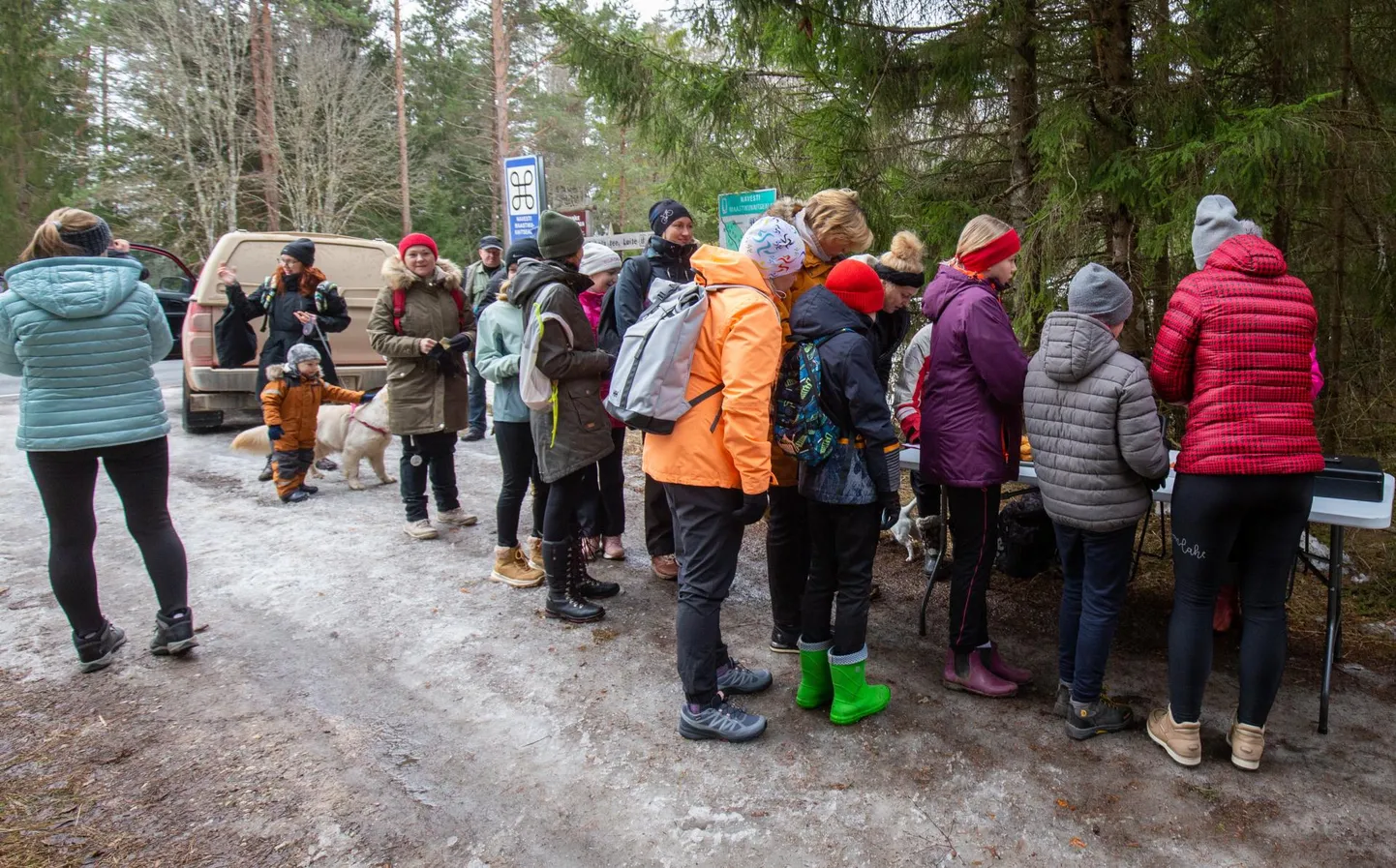 Mullu läks Sakala teele matkama 155 inimest ning enda registreerimiseks tuli algul lausa metsaservas järjekorras seista.