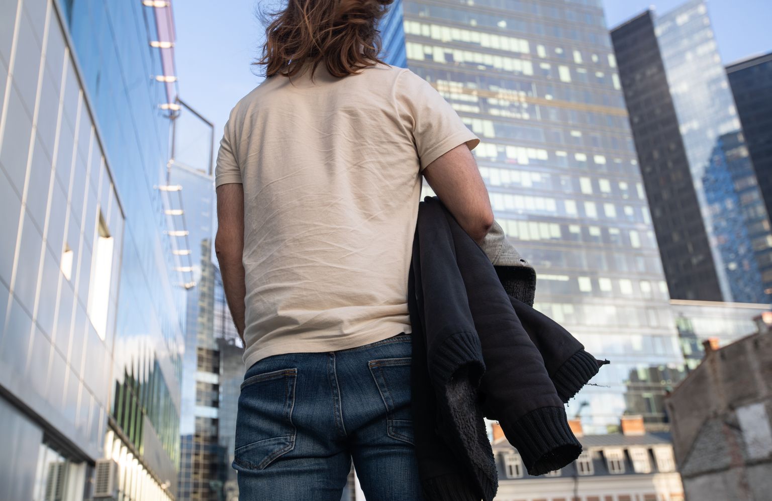 Töötu noor. Foto on illustratiivne.