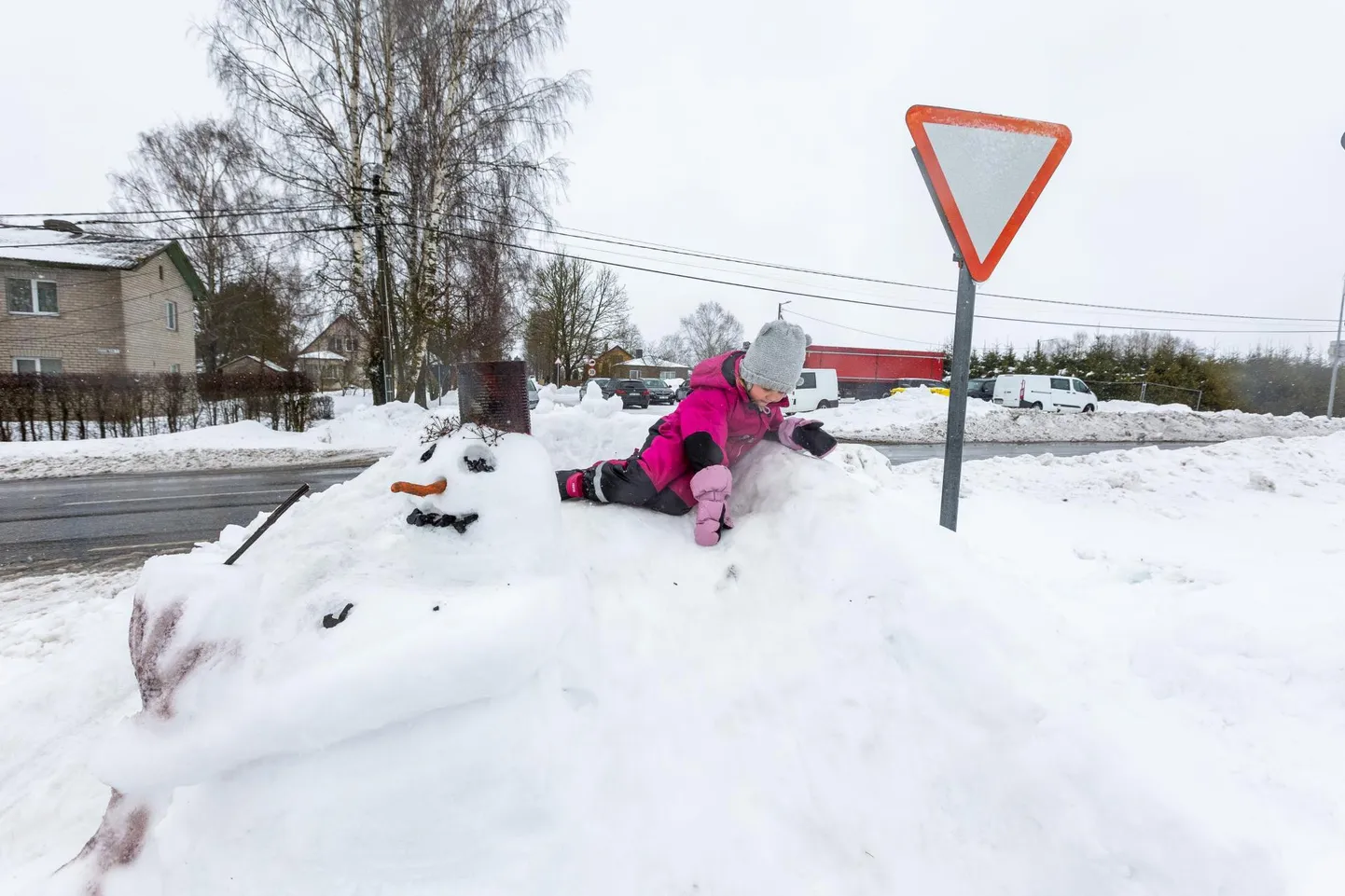 Sula võimaldab meisterdada lumekujusid.