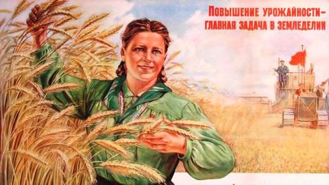 Postimees 1945. aastal: Eesti talunaine annab kogu jõu külviplaani täitmiseks