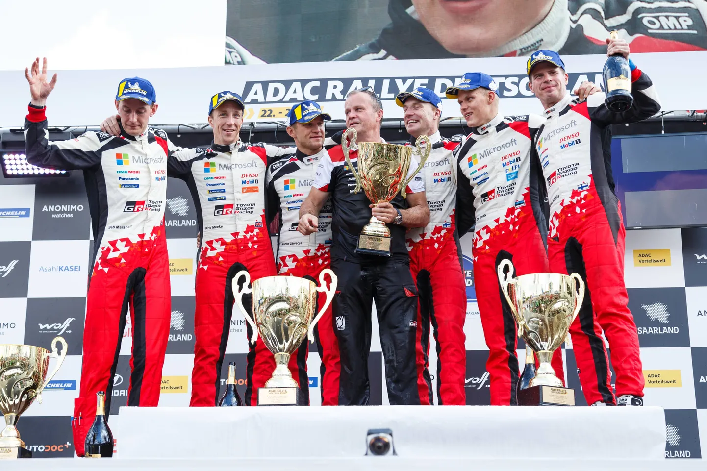 Saksamaa ralli poodium 2019.