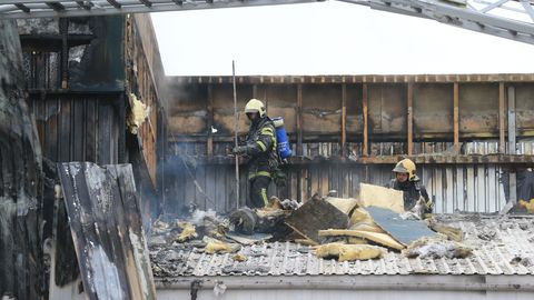 В Тарту загорелась типография Kroonpress: люди эвакуированы (фото)